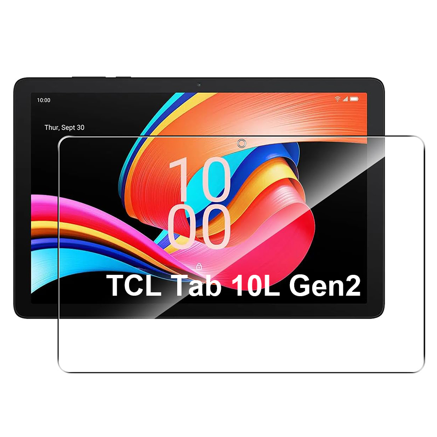 Tcl Tablet Accessories - ฟิล์มป้องกันหน้าจอกระจกนิรภัย10.1นิ้วสำหรับแท็บ TCL 10L Gen 2