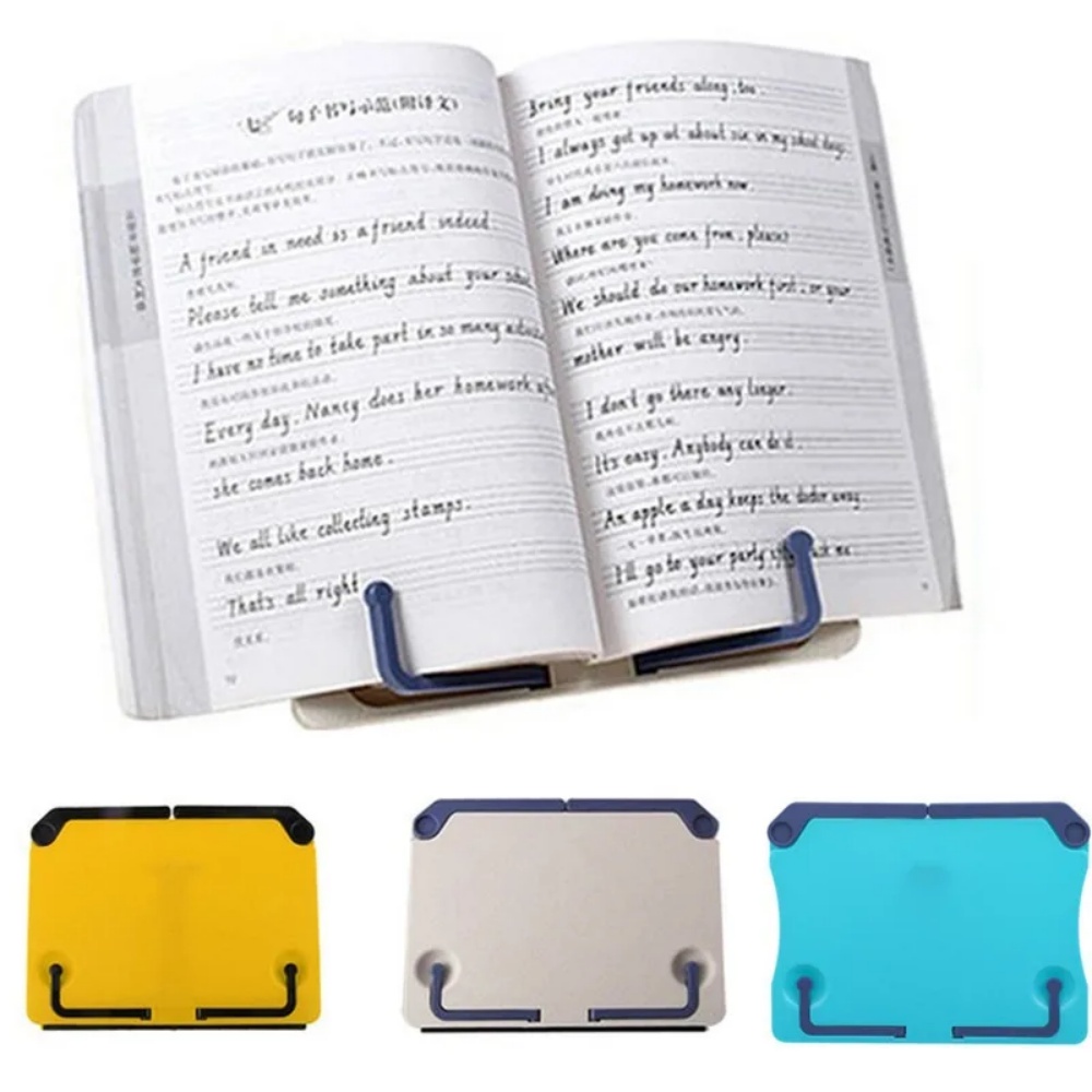 Tablet Accessories For Reading - แบบพกพาอ่านหนังสือขาตั้งสูตรชั้นวางพับผู้ถือตําราอาหารผู้ถือ Bookend สําหรับเพลงคะแนนสูตรแท็บเล็ต