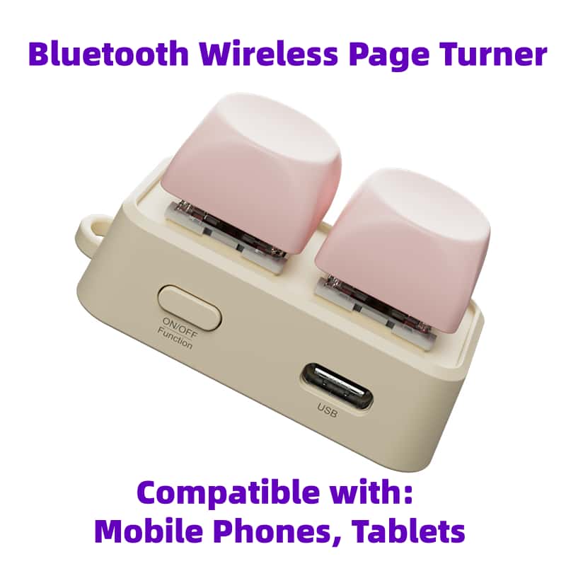 Tablet Accessories Uk - 2026 รีโมทบลูทูธไร้สายน้ำหนักเบาแบบใหม่ พร้อมปุ่มคู่สำหรับเปลี่ยนหน้า สำหรับเครื่องอ่านอีบุ๊ก Kobo อุปกรณ์เสริมสำหรับการอ่านแบบสบายๆ