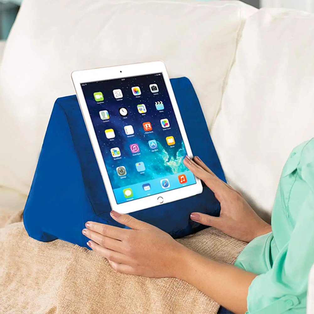 Tablet Accessories For Reading - หมอนขาตั้งโทรศัพท์น้ำหนักเบาที่วางอ่านแท็บเล็ตที่วางฟองน้ำรองตักสำหรับ iPad โทรศัพท์อ่านหนังสือ