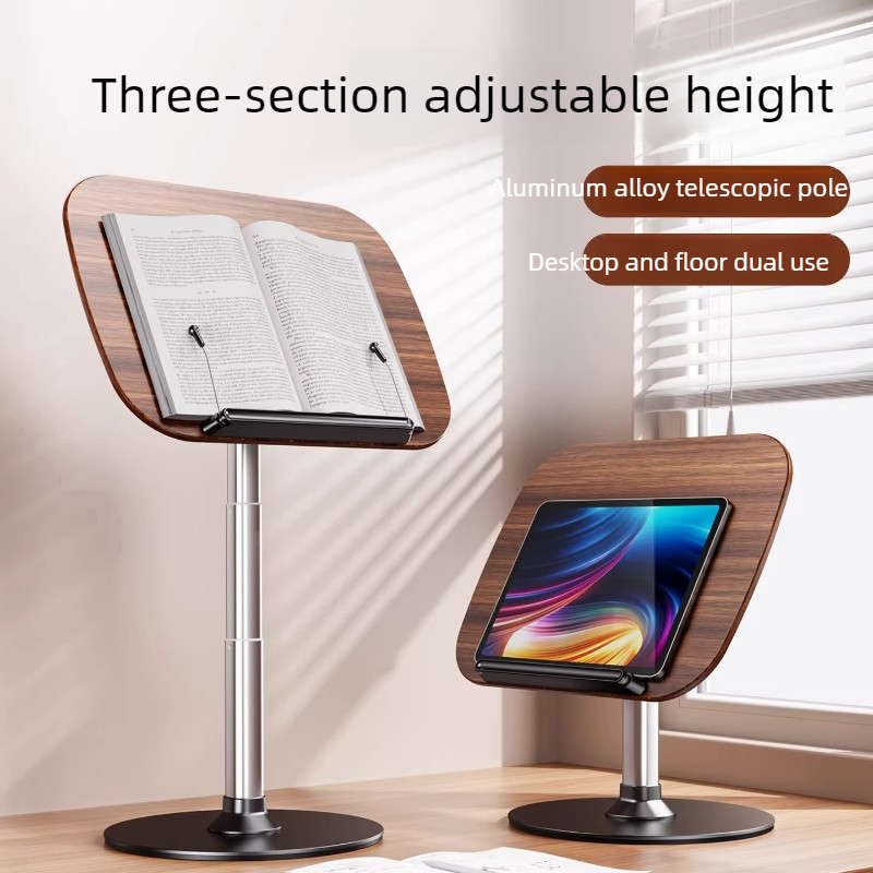 Tablet Accessories For Reading - ที่วางหนังสือปรับระดับความสูงได้สำหรับเด็ก แท่นวางอ่านหนังสือแบบตั้งโต๊ะ แท่นวางแท็บเล็ตแบบยืดหดได้สำหรับไอแพด ที่วางตำราอาหาร